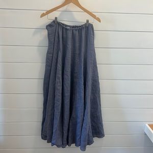 CP Shades linen skirt.